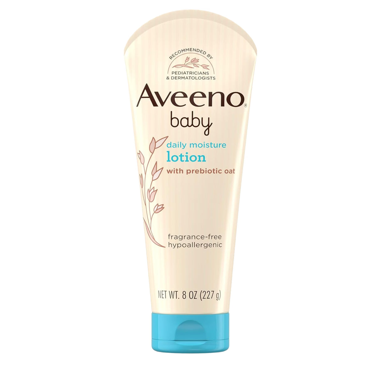 Aveeno Baby Daily Moisture Lotion Fragrance Free – 8 oz – 12 Pack