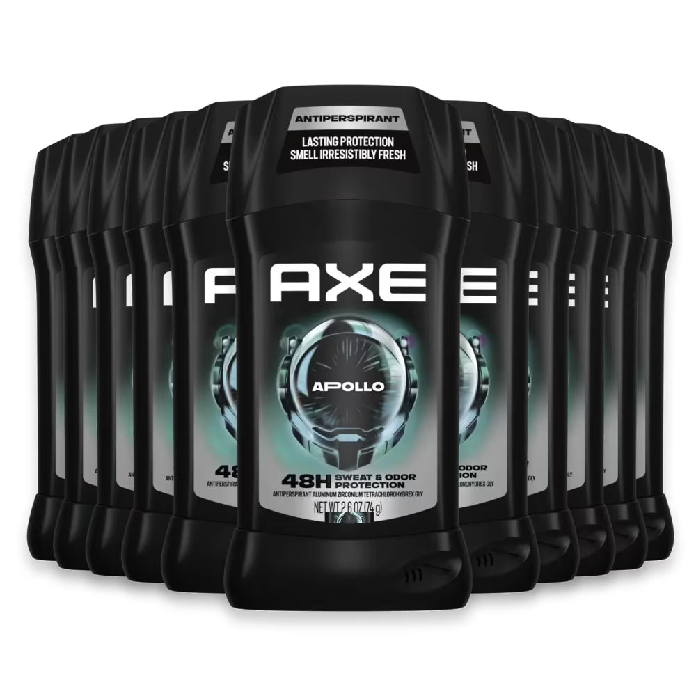 Axe - Apollo Invisible Solid Antiperspirant & Deodorant Stick - 2.7 Oz - 12 Pack