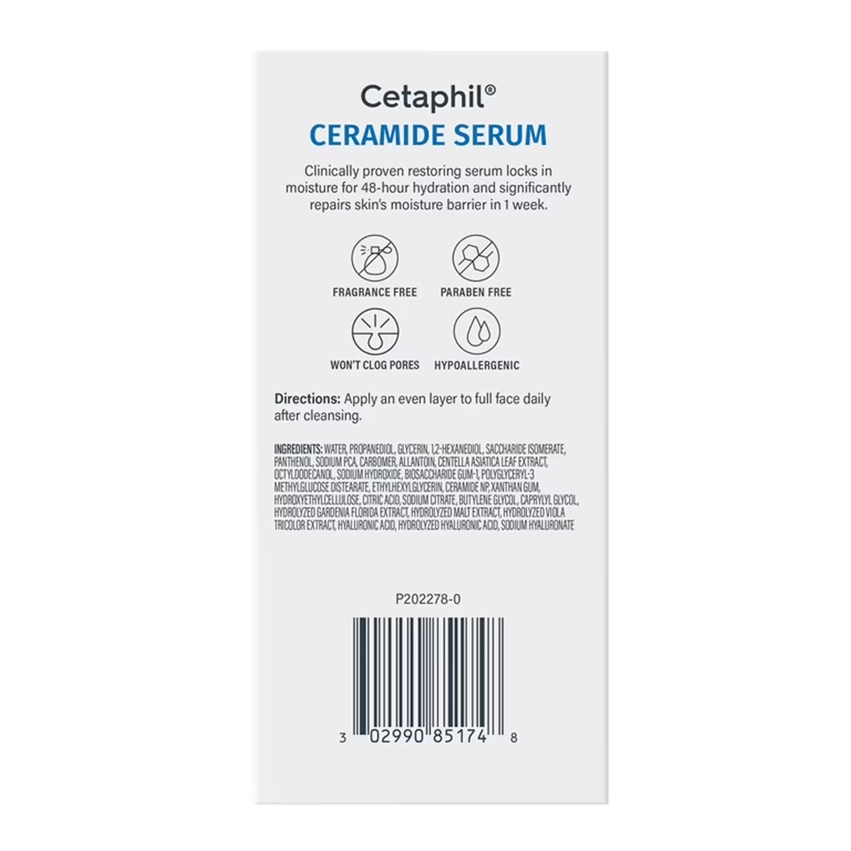 Cetaphil Ceramide Serum - 1oz - 24 Pack