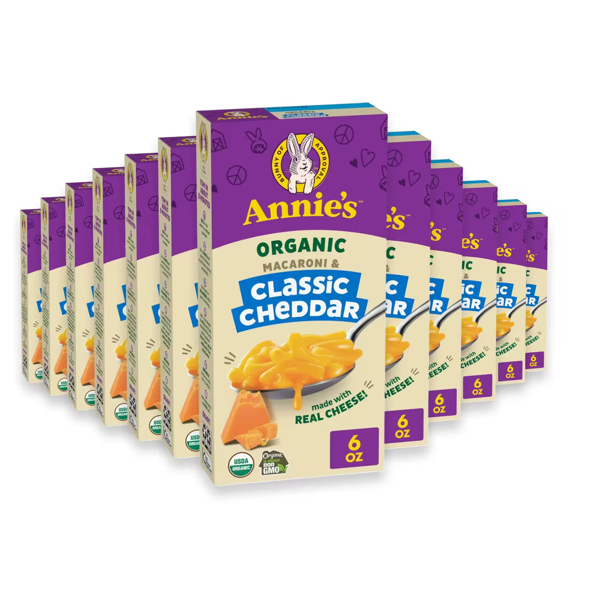 Annie's Organic Classic Macaroni & Cheese - 6 oz - 12 Pack