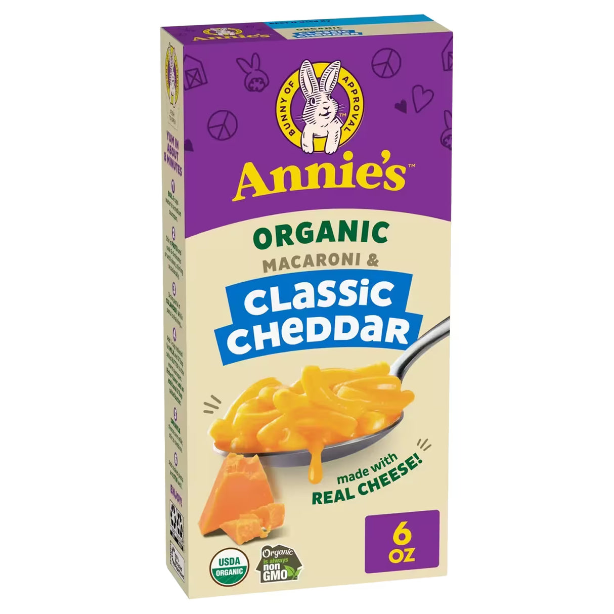 Annie's Organic Classic Macaroni & Cheese - 6 oz - 12 Pack