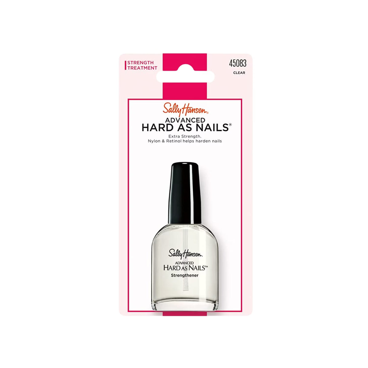 Sally Hansen Advanced Hard As Nails Nail Strengthener Clear Treatment - 0.45 oz - 48 Pack