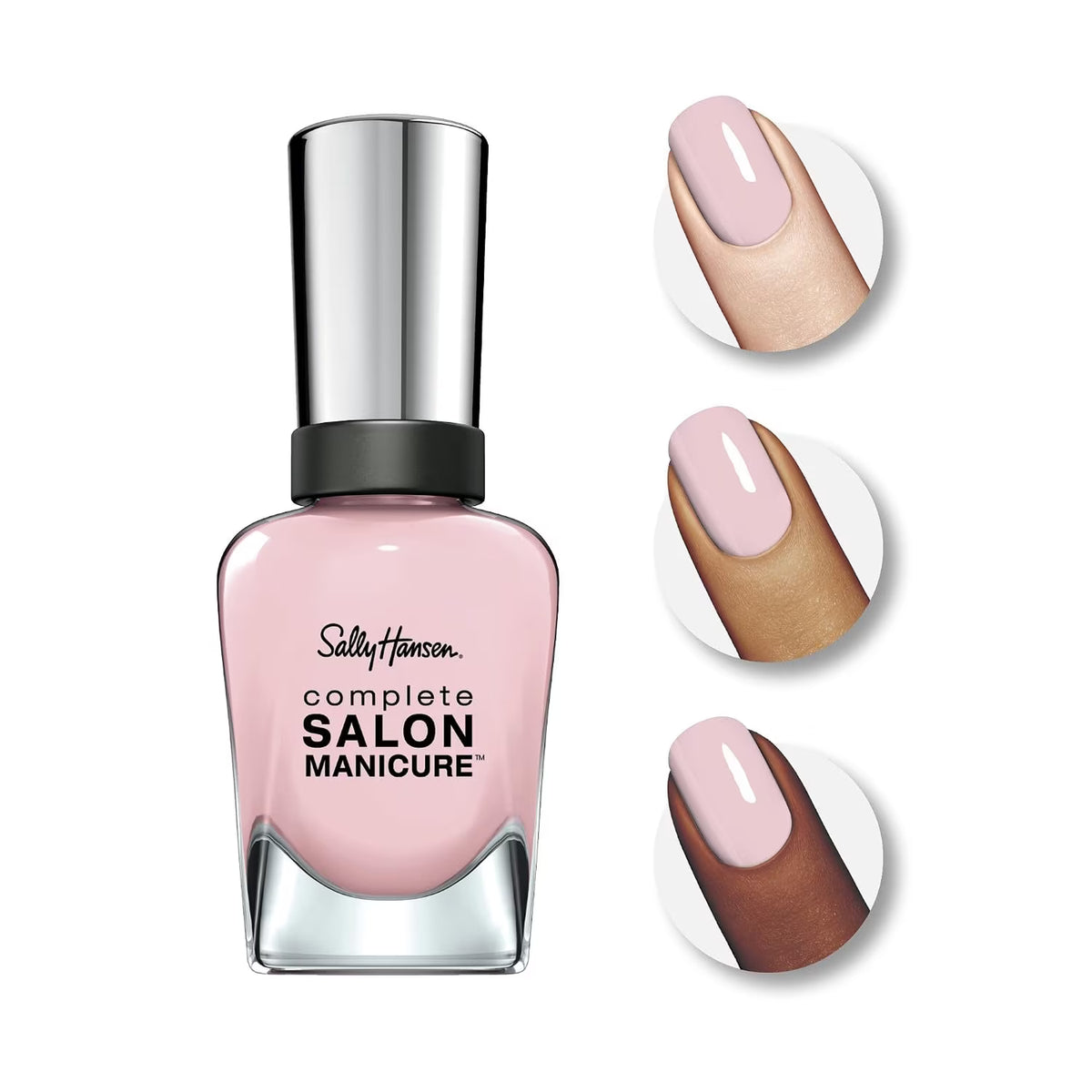 Sally Hansen Complete Salon Manicure, Blush - 72 Pack