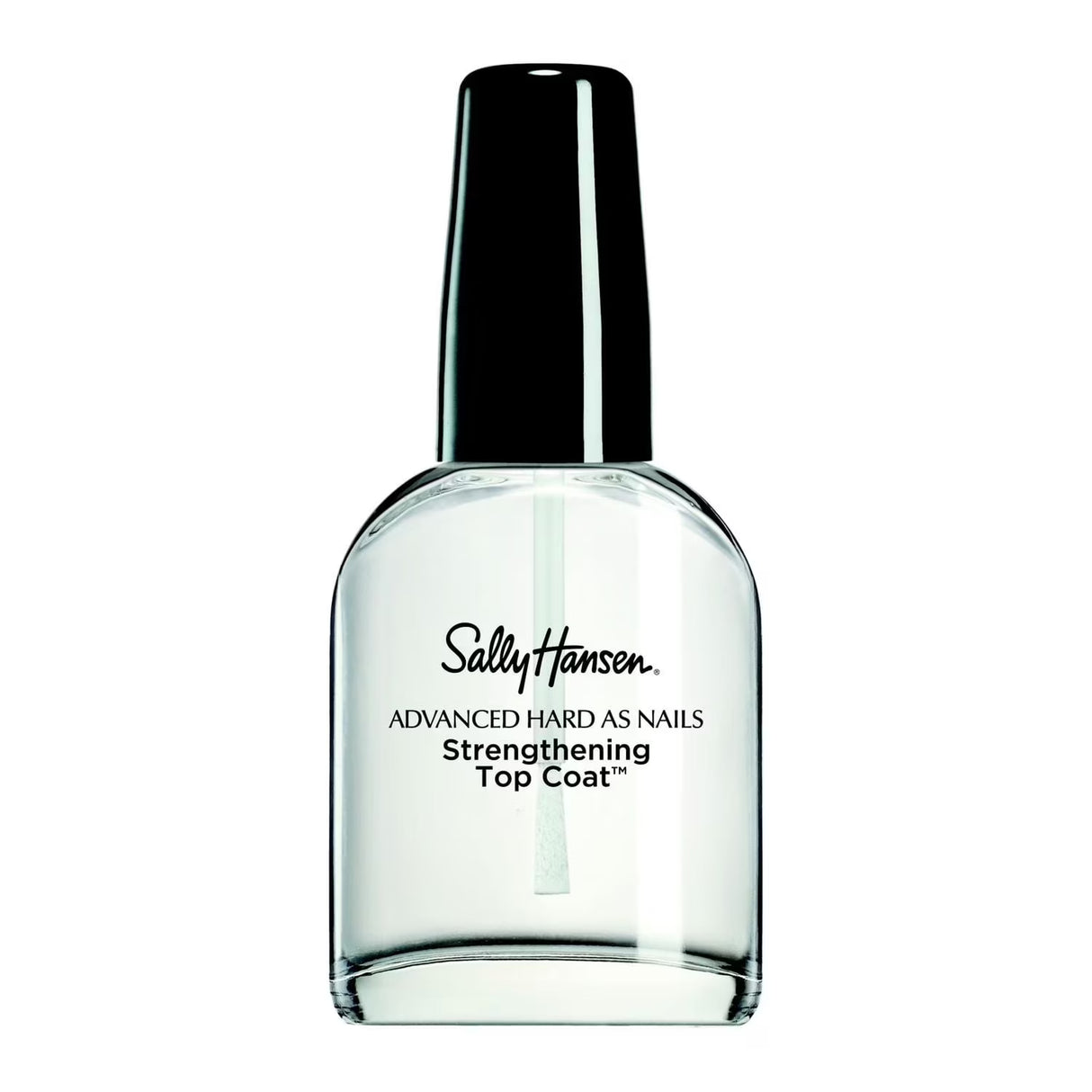 Sally Hansen Advanced Hard As Nails Strengthening Top Coat Clear High-Shine - 0.45 oz- 48 Pack