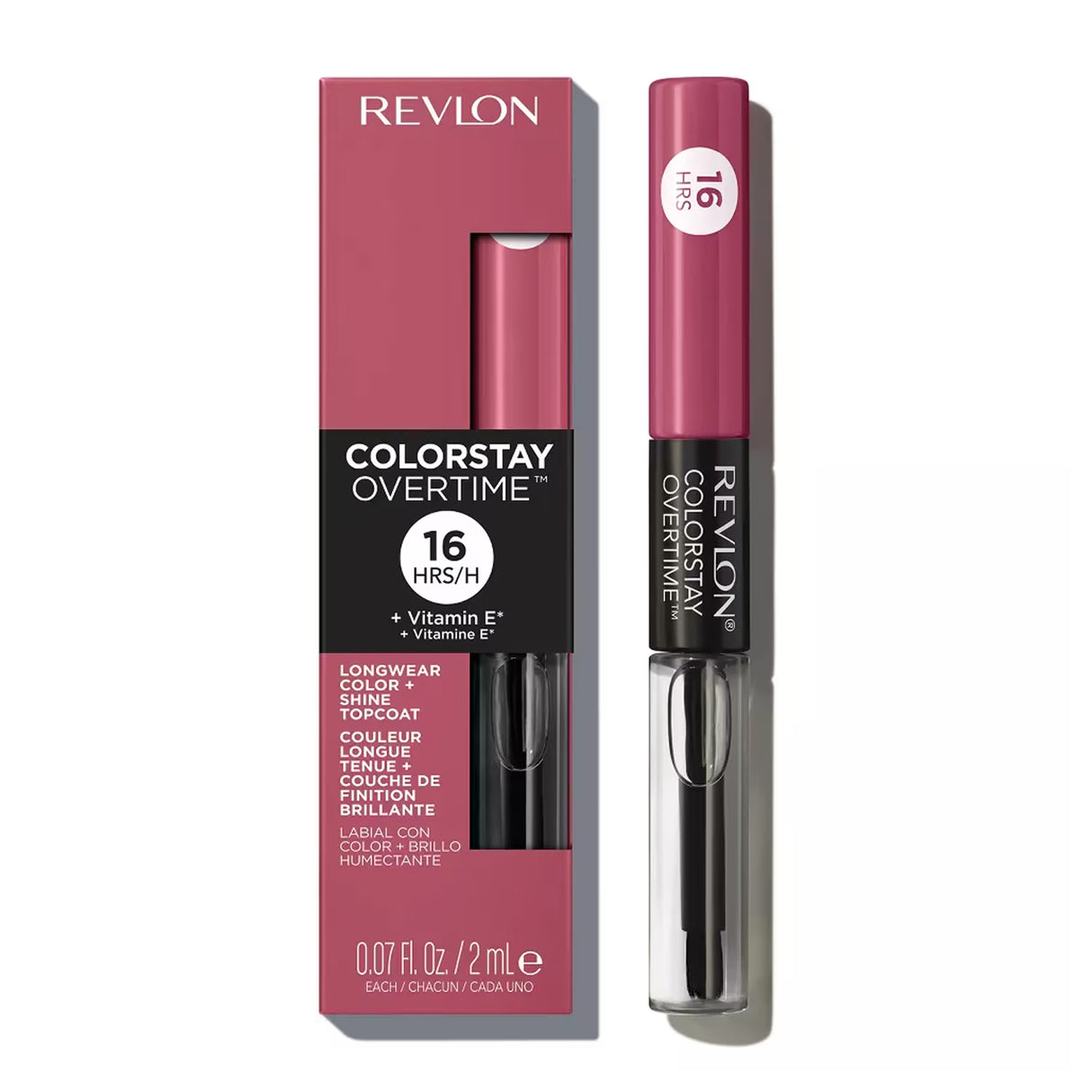 Revlon ColorStay Overtime Lipcolor, 5 Infinite Raspberry - 72 Pack
