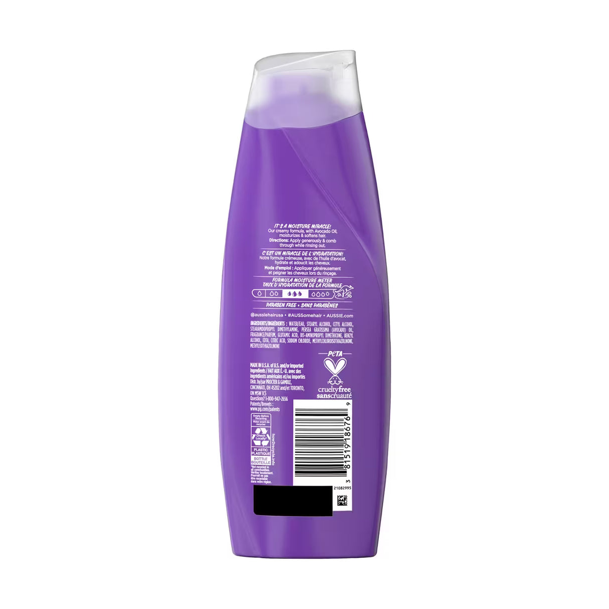 Aussie Conditioner Miracle Moist – 12.1 fl oz – 6 Pack - 100 cases pallet