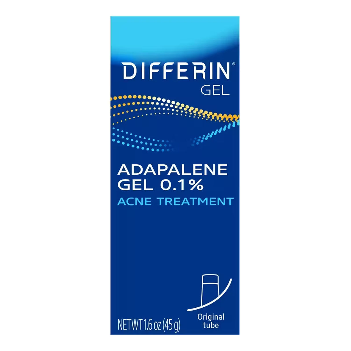 Differin Gel 0.1% Adapalene Acne Treatment – 1.6 oz - 12 Pack