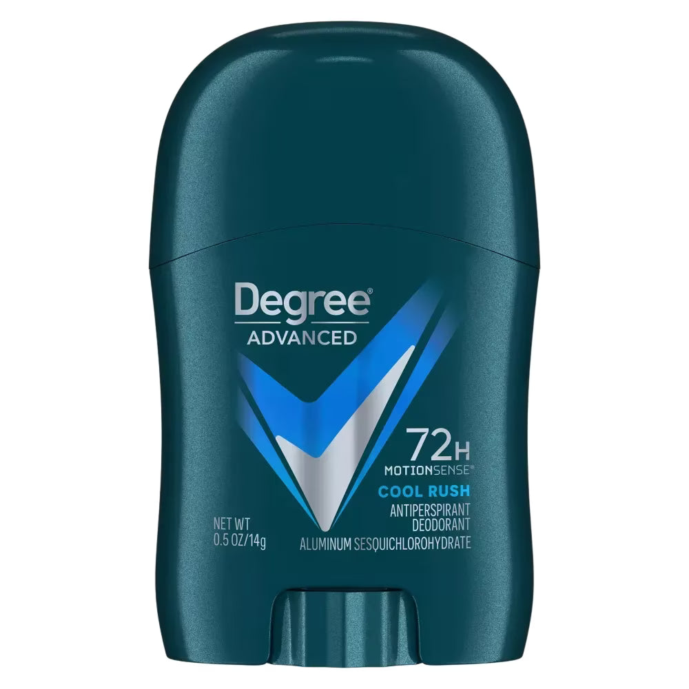 Degree Men Cool Rush Antiperspirant Deodorant Stick, 0.5 oz - 36 Pack - Travel Size