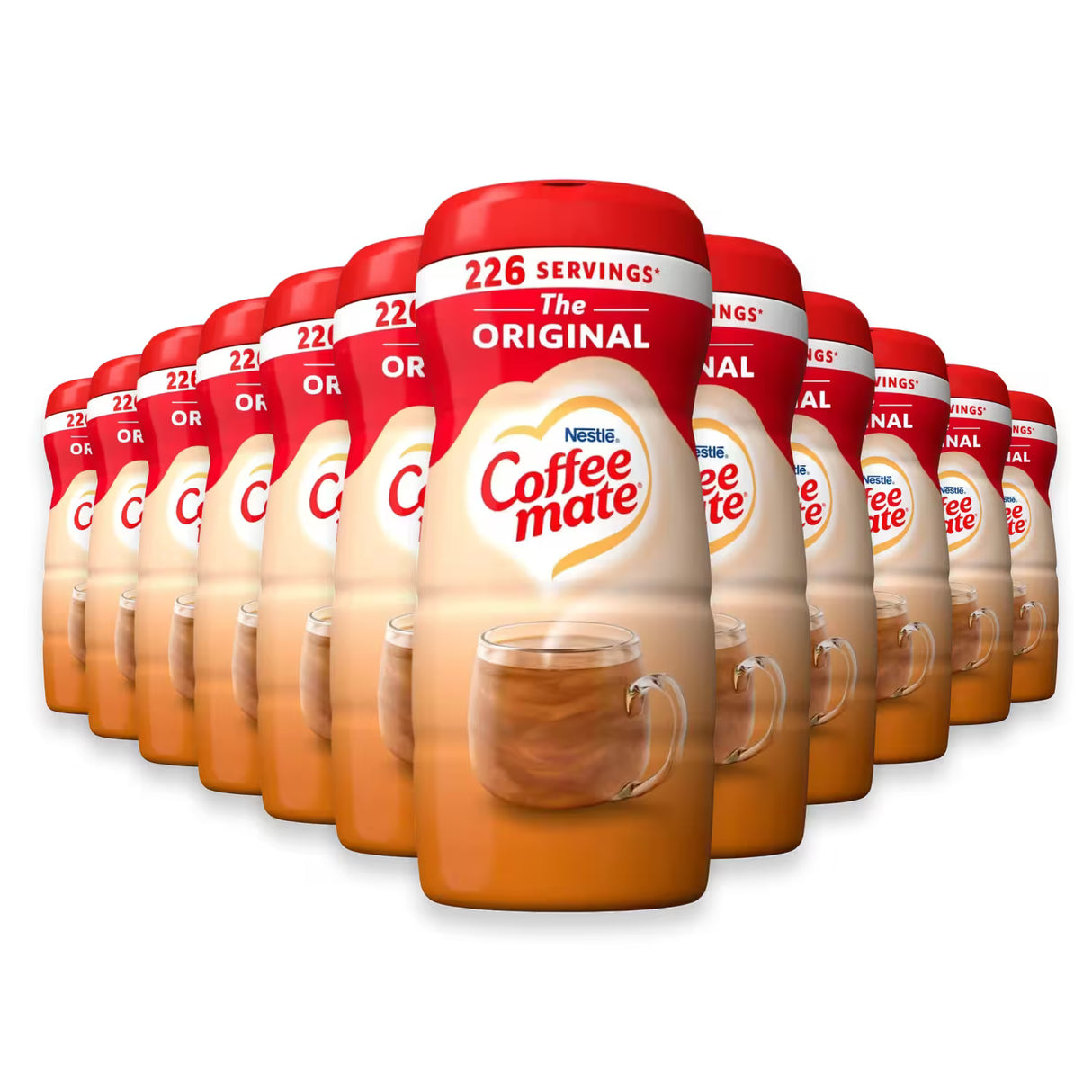 Nestlé Coffee-mate Coffee Creamer Powdered Coffee Creamer – 16 oz – 12 Pack