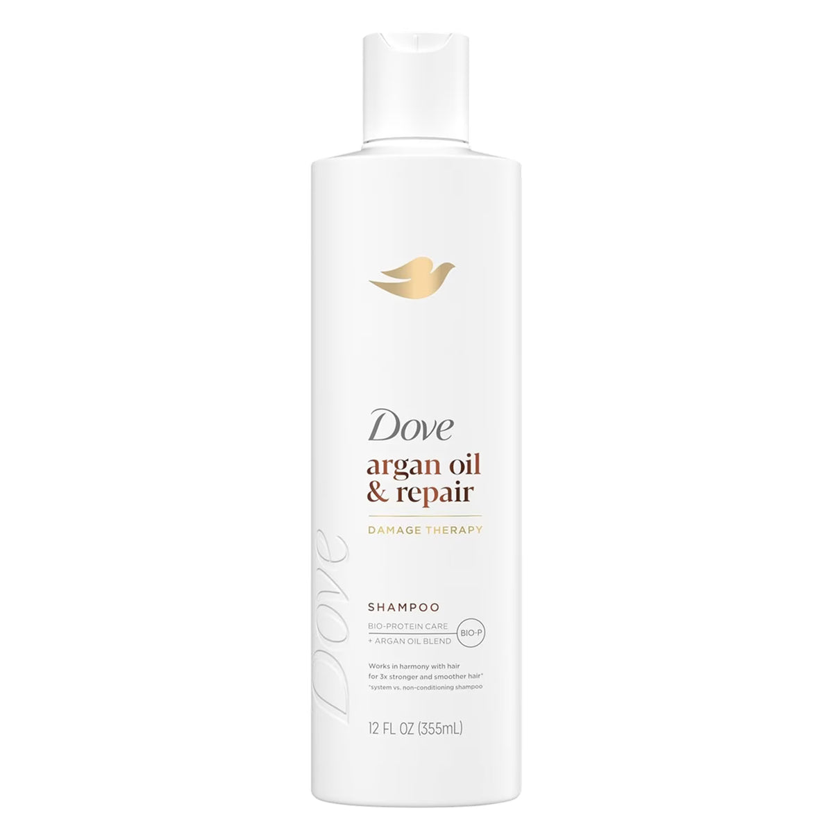 Dove Argan Oil & Repair Shampoo with Bio-Protein Care - 12 oz - 6 Pack