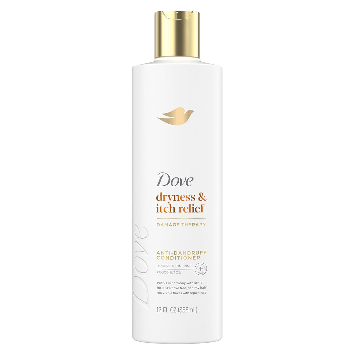 Dove - Beauty Dermacare Anti Dandruff Conditioner - 12 Oz - 6 Pack