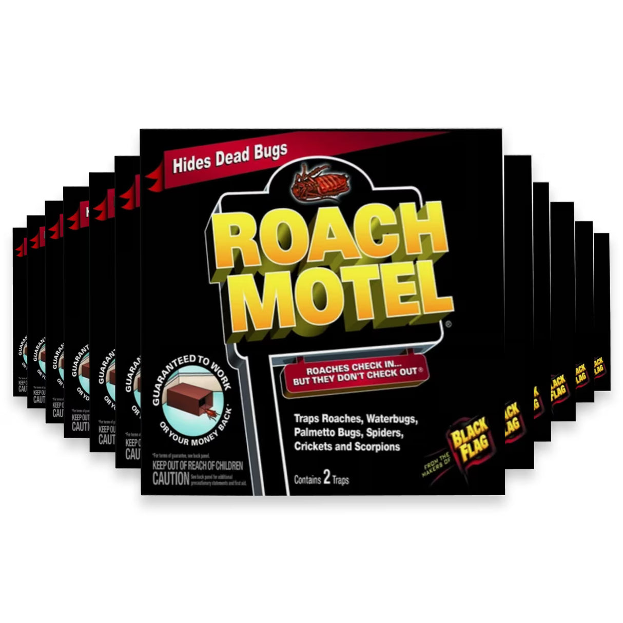 Black Flag Roach Motel Roach Trap - 2 Ct - 12 Pack