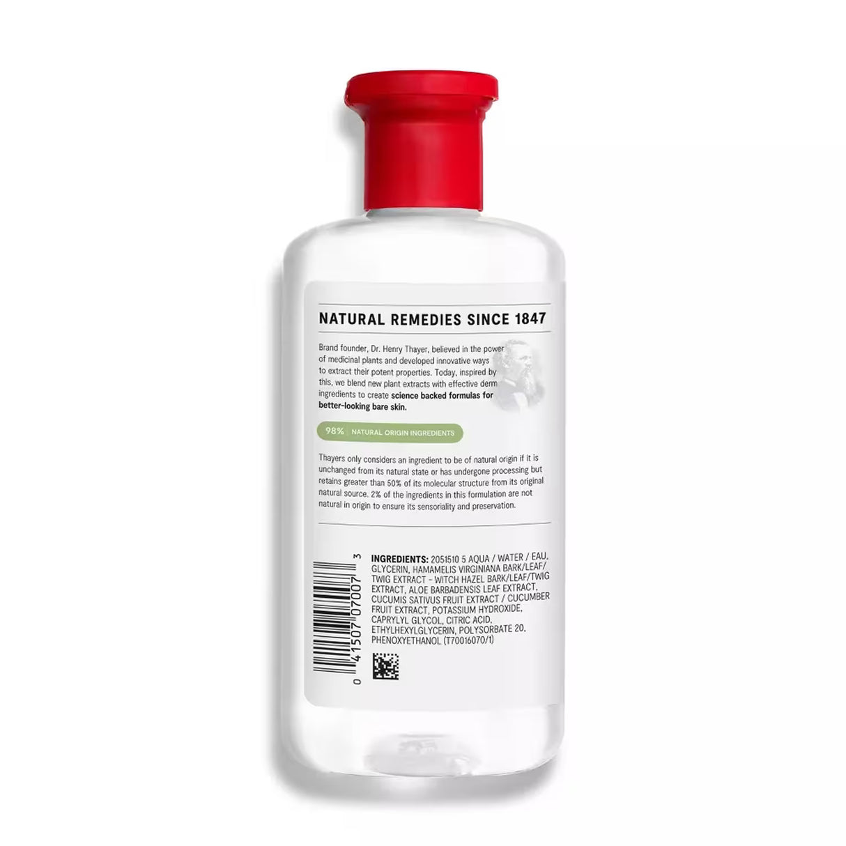 Thayers Witch Hazel Facial Toner Cucumber – 12 oz – 6 Pack