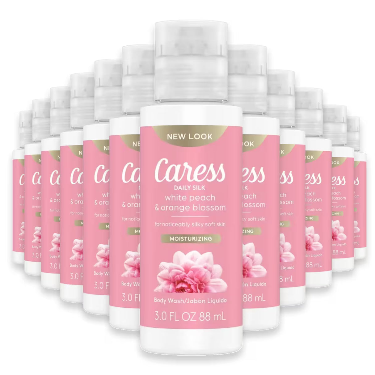 Caress Body Wash Assorted Scents – 3 oz - 24 Pack