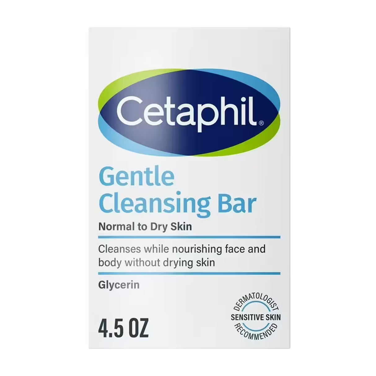 Cetaphil - Gentle Cleansing Bar for Dry/Sensitive Skin 4.5 Oz - 12 Pack
