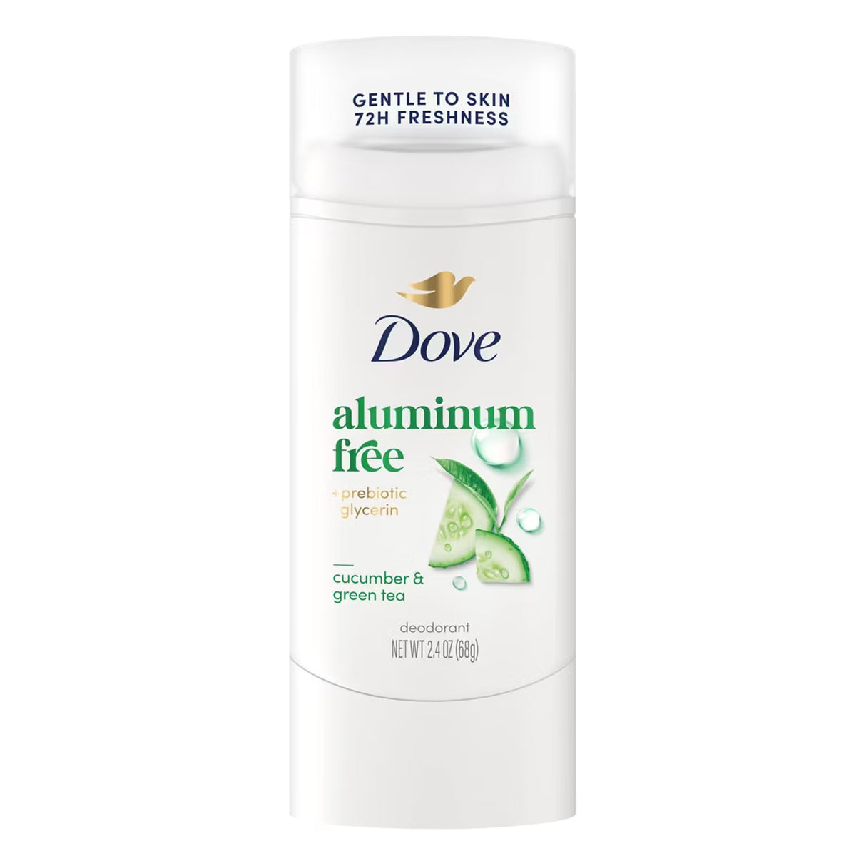 Dove 0% Aluminum Cucumber Green Tea Deodorant - 2.4 oz - 12 Pack