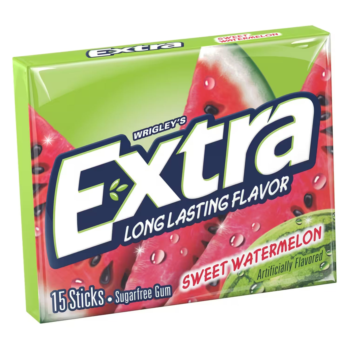 Wrigley's Extra Watermelon Chewing Gum – 15 Pieces – 120 Pack