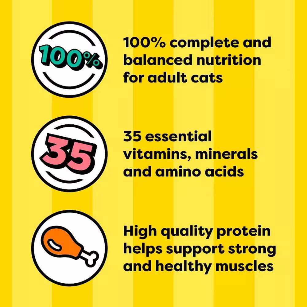 Temptations Wet Cat Food Paté Chicken – 3.5 oz – 24 Pack