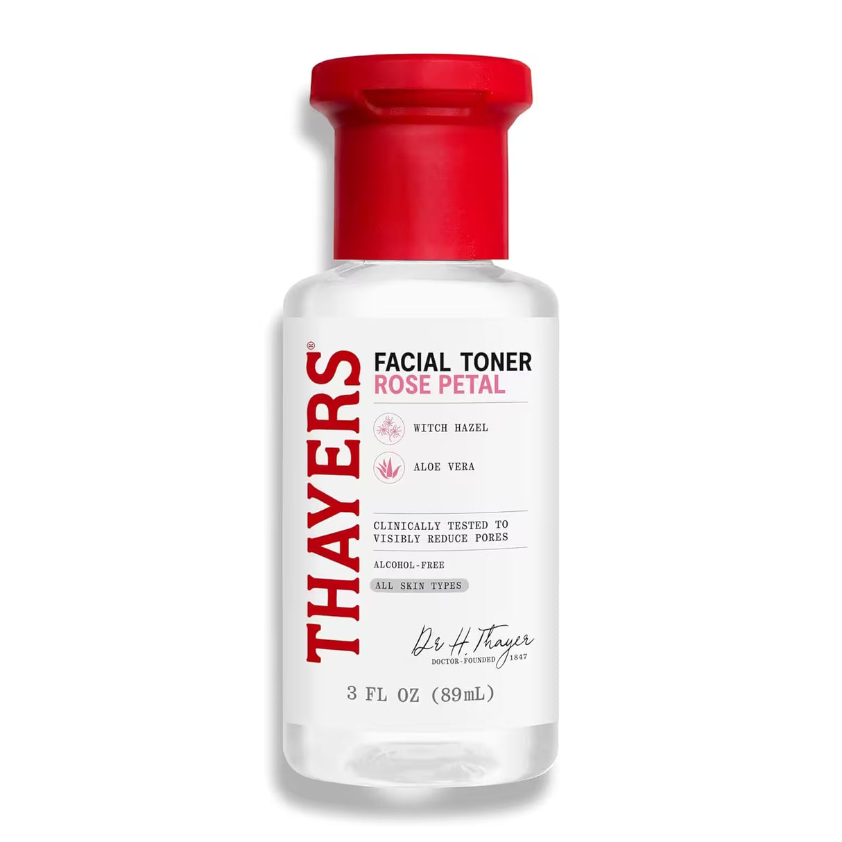 Thayers Witch Hazel Facial Toner Rose Petal – 3 oz – 12 Pack
