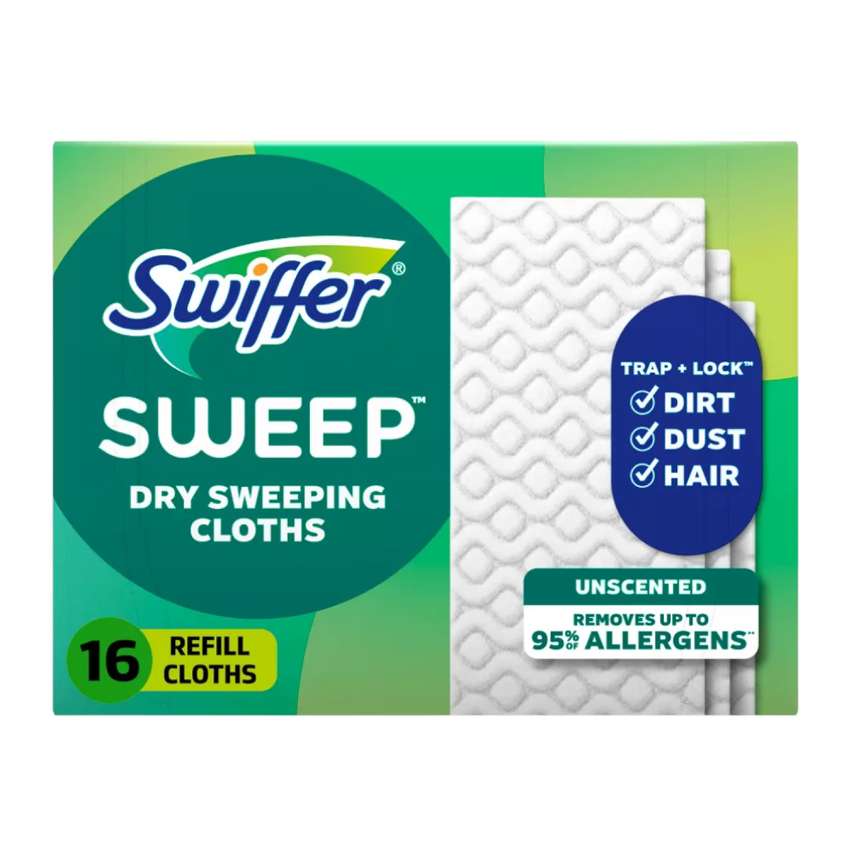 Swiffer Sweeper Dry Refill Pads - 16 ct - 8 Pack
