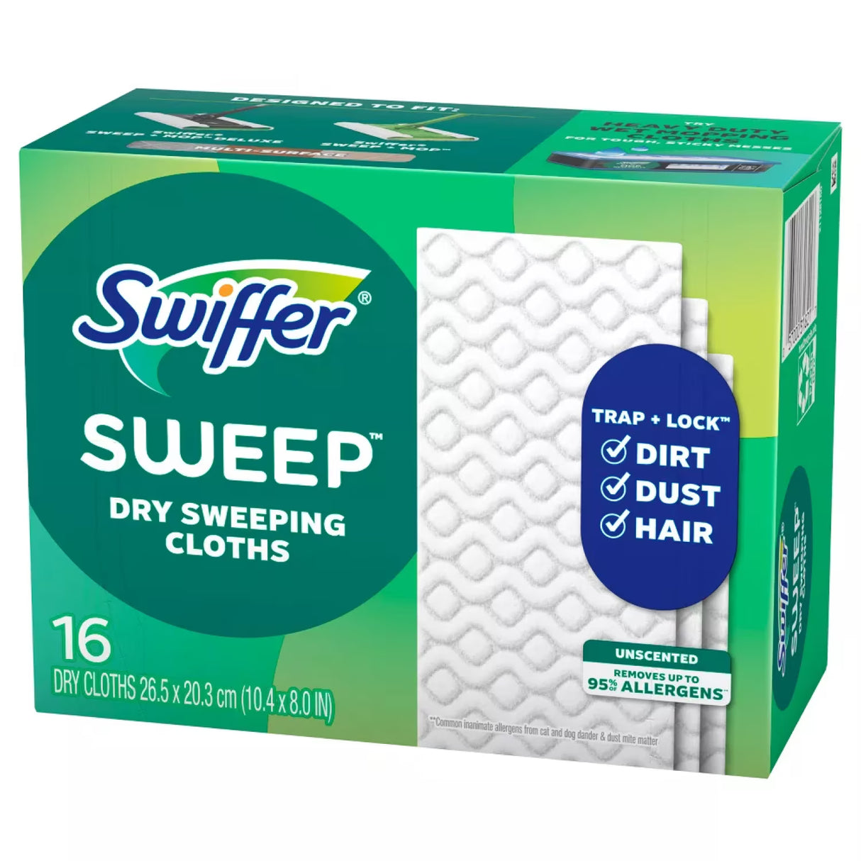 Swiffer Sweeper Dry Refill Pads - 16 ct - 8 Pack