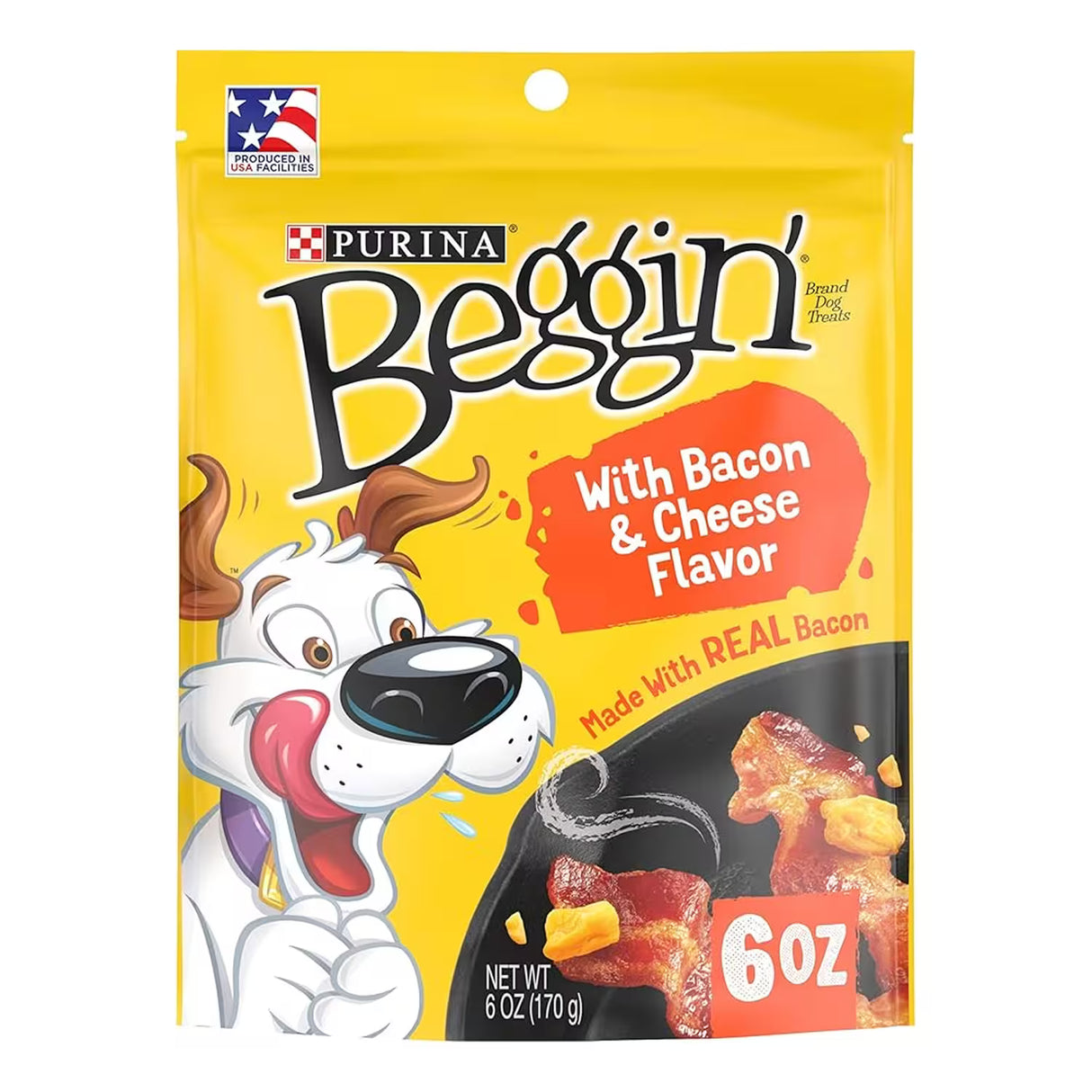 Purina Beggin' Strips Bacon & Cheese Dog Treats – 6 oz – 6 Pack