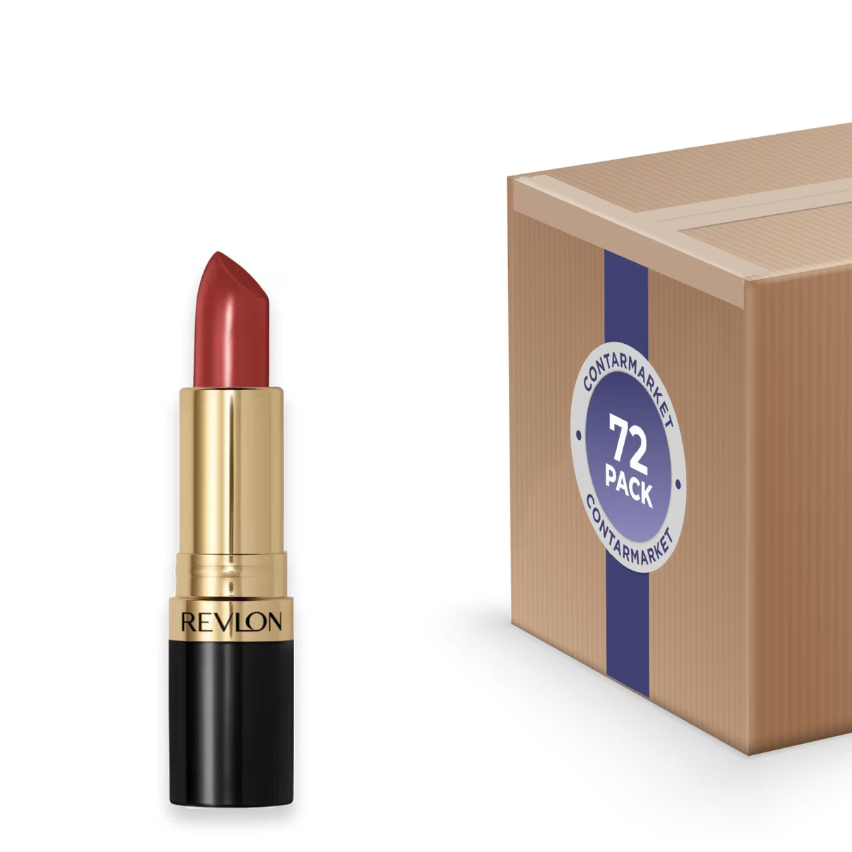 Revlon Super Lustrous Lipstick, 535 Rum Raisin - 72 Pack