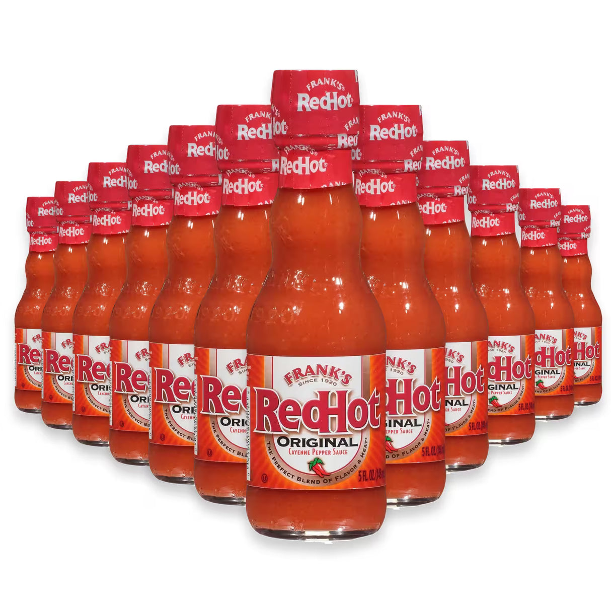 Frank's RedHot Original Cayenne Pepper Sauce – 5 fl oz – 12 Pack