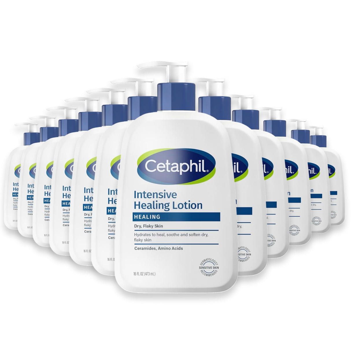 Cetaphil Intensive Healing Lotion, 16oz - 12 Pack