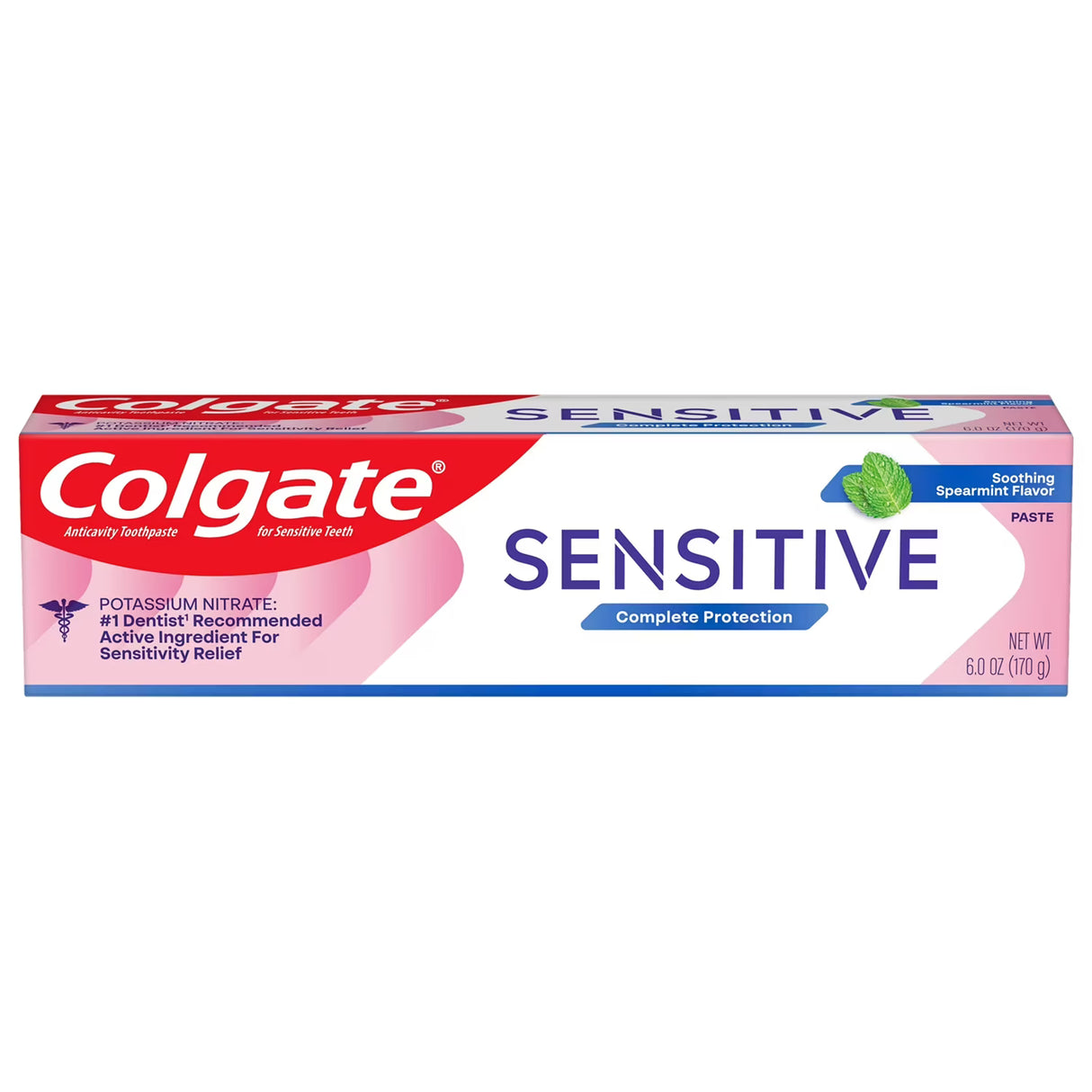 Colgate Sensitive Toothpaste, Complete Protection, Mint - 6 Oz - 24 pack