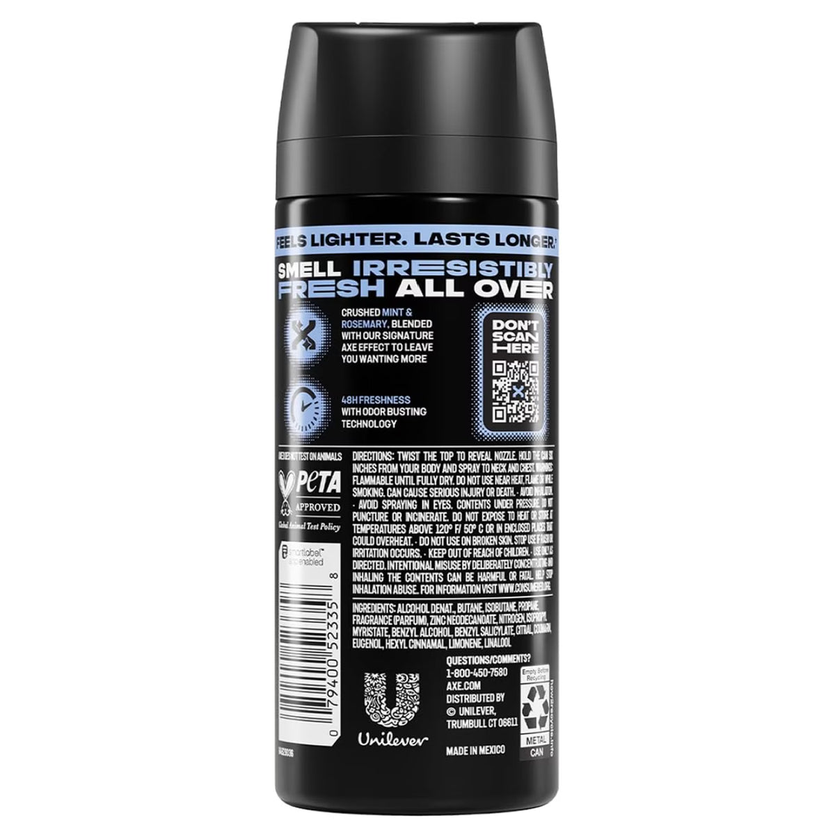 AXE Deodorant Body Spray 2.9 oz - Phoenix - 12 Pack
