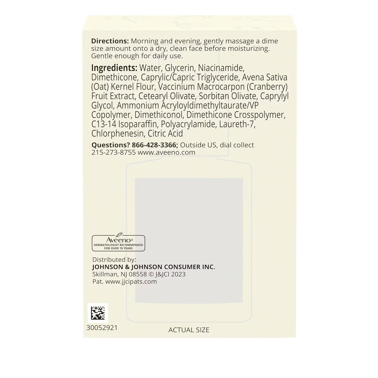 Aveeno Calm + Restore Age Renewal Serum for Sensitive Skin - 1 oz - 12 Pack