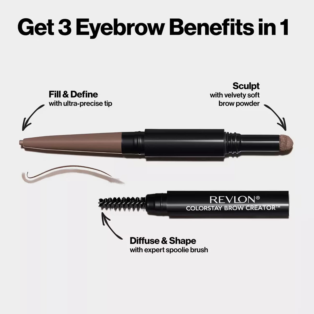 Revlon ColorStay Brow Creator – Soft Brown - 48 Pack