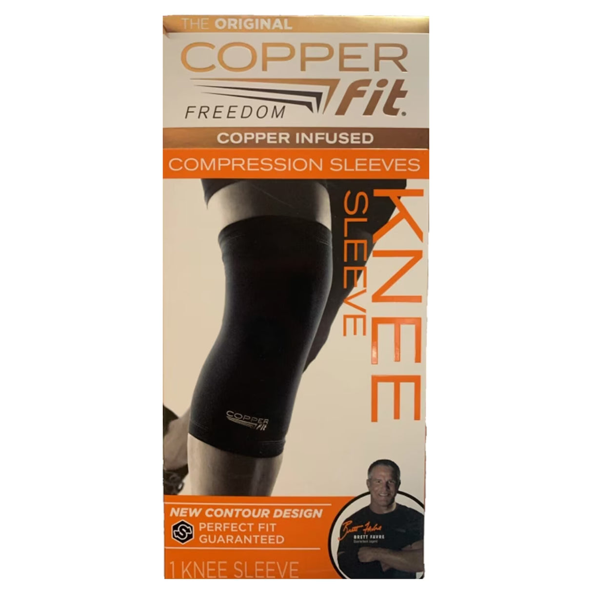 Copper Fit Compression Knee Sleeve – Large - 12 Pack