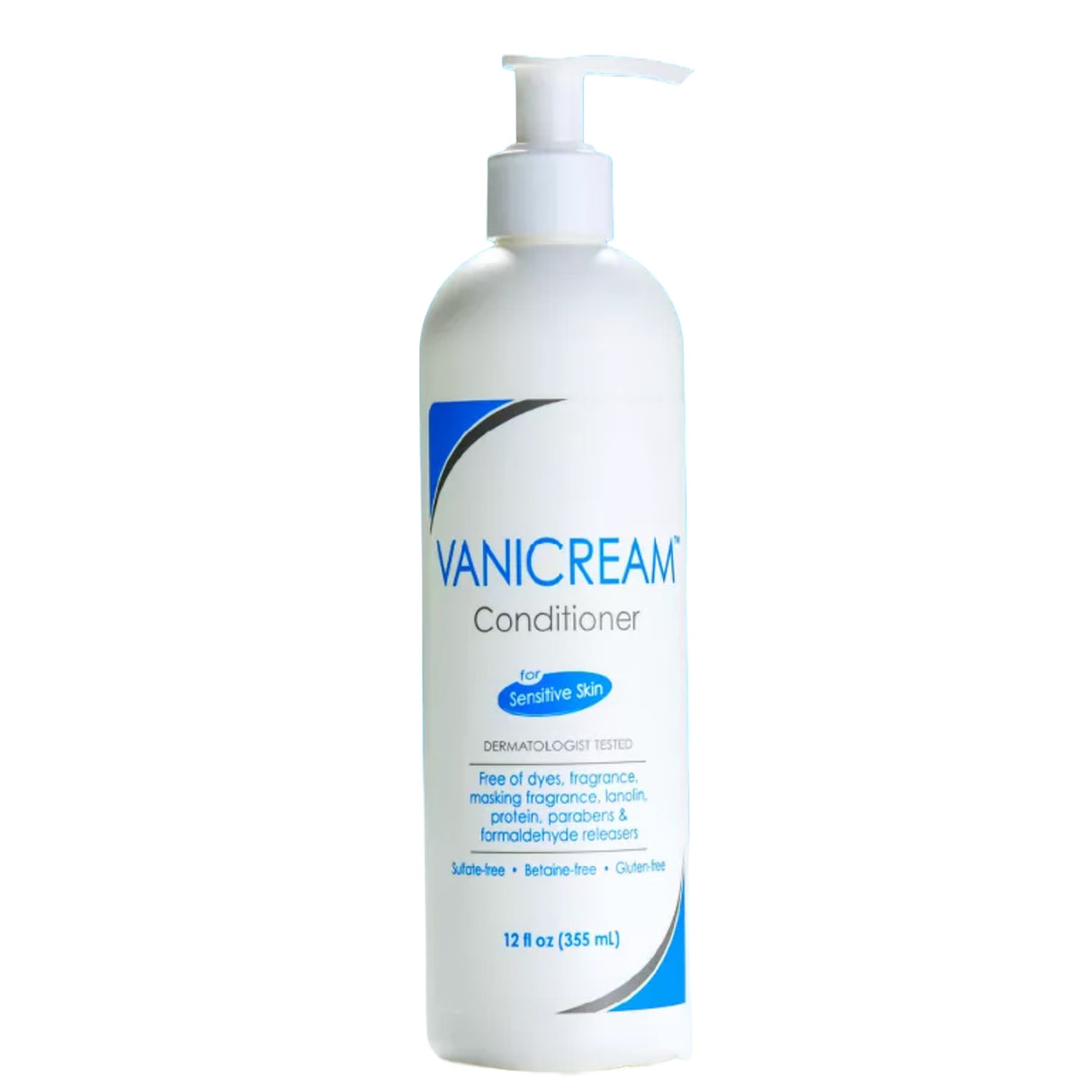 Vanicream Conditioner for Sensitive Scalp, Fragrance-Free, 12 oz - 12 Pack