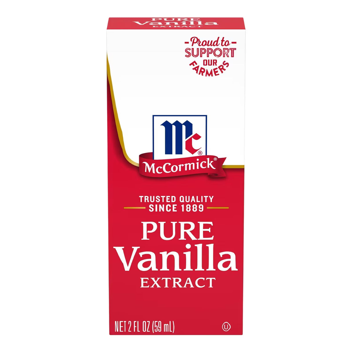 McCormick Pure Vanilla Extract - 2 oz - 72 Pack