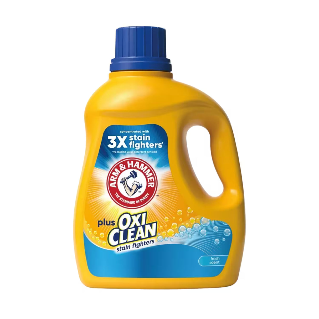 Arm & Hammer Plus OxiClean Stain Fighters Liquid Laundry Detergent – 100.5 fl oz – 4 Pack - 50 Cases Pallet