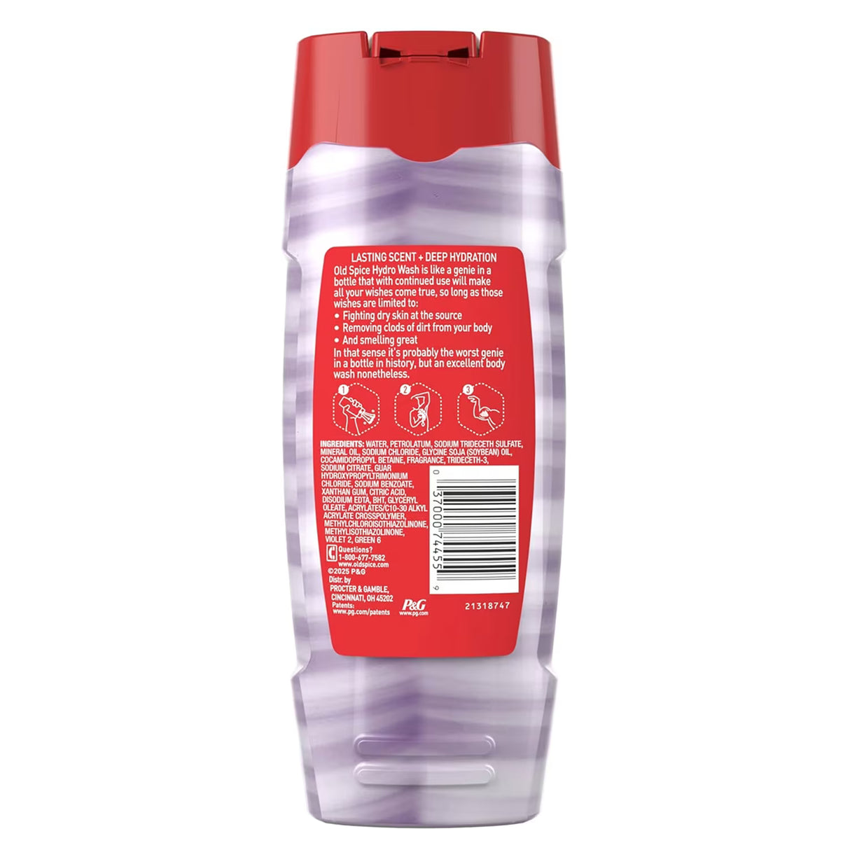 Old Spice Hydro Wash Smoother Swagger Body Wash - 16 oz - 4 Pack