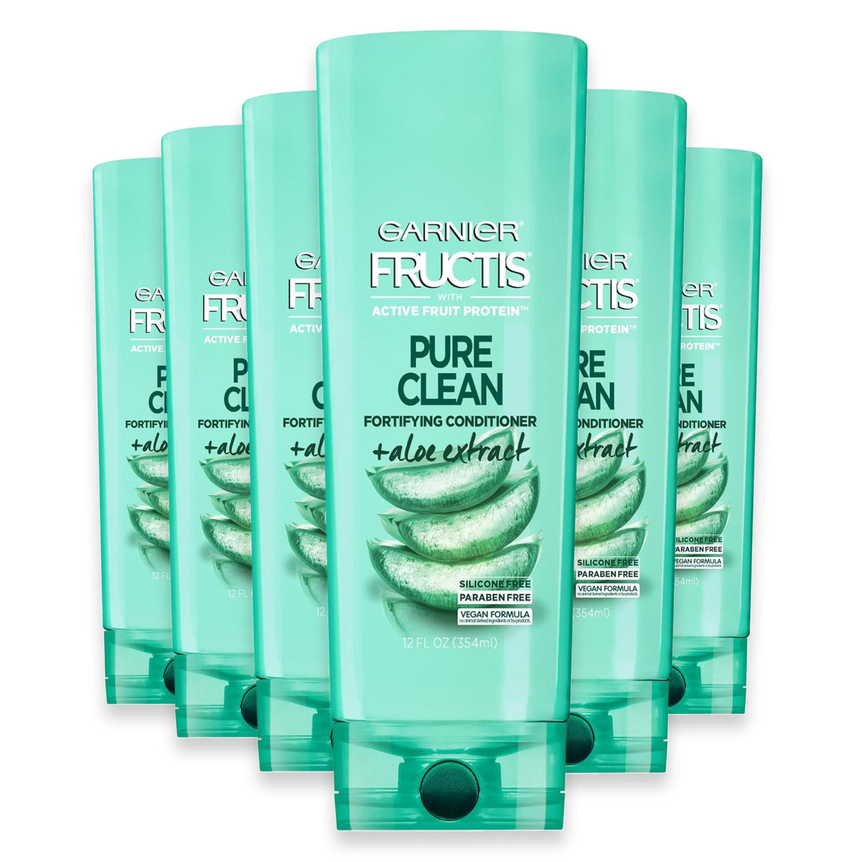 Garnier Fructis Pure Clean Conditioner - 12 oz - 6 Pack