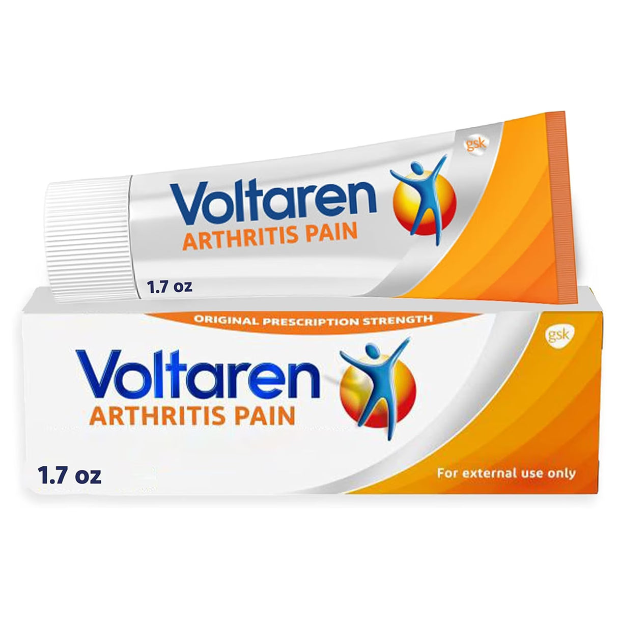 Voltaren Topical Gel 1 Percent Diclofenac Sodium 50 g Tube - 24 Pack