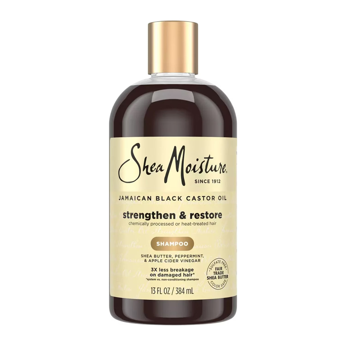 SheaMoisture Jamaican Black Castor Oil Strengthen & Restore Shampoo - 13 fl oz - 4 Pack