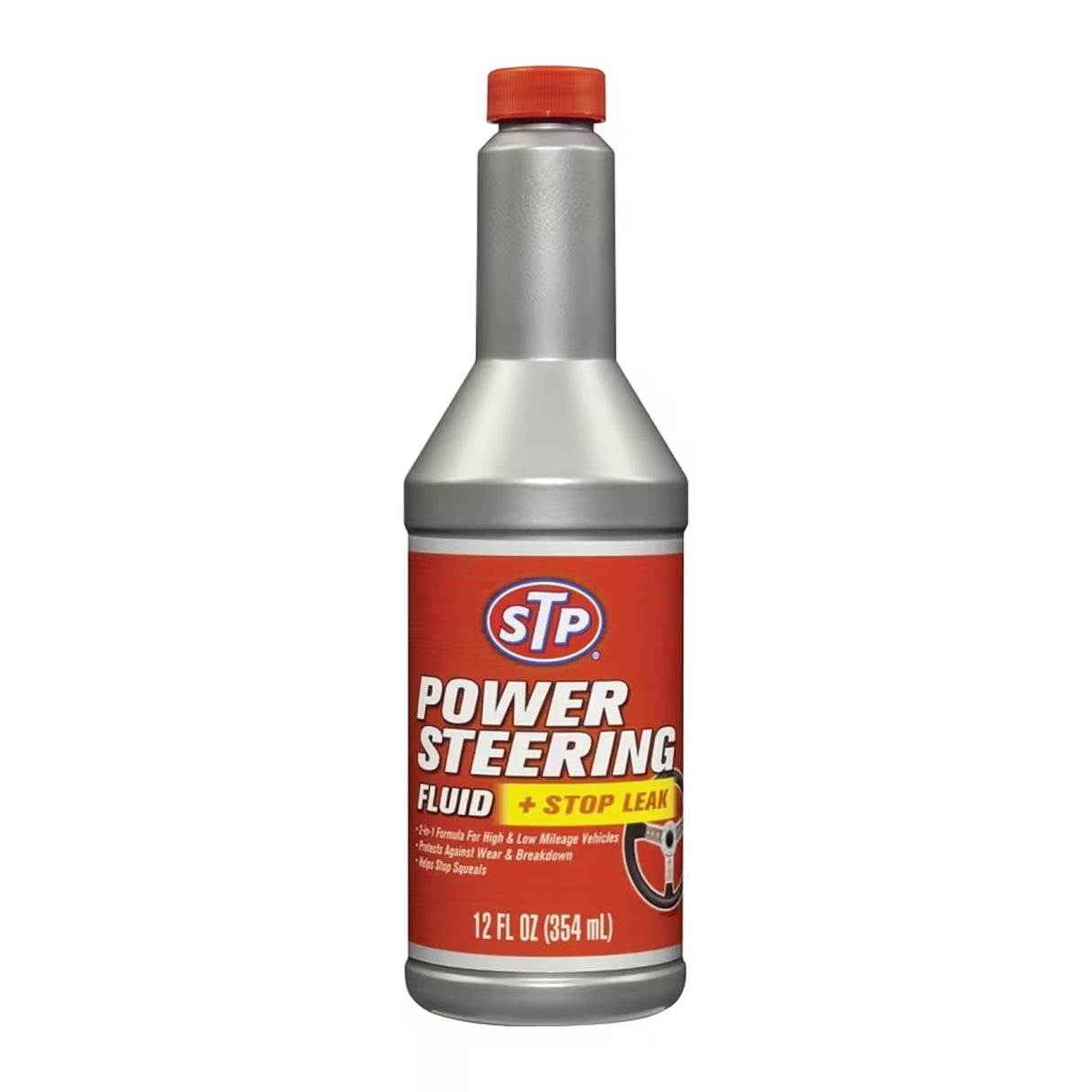 STP Power Steering Fluid + Stop Leak – 12 fl oz – 6 Pack - 100 cases pallet