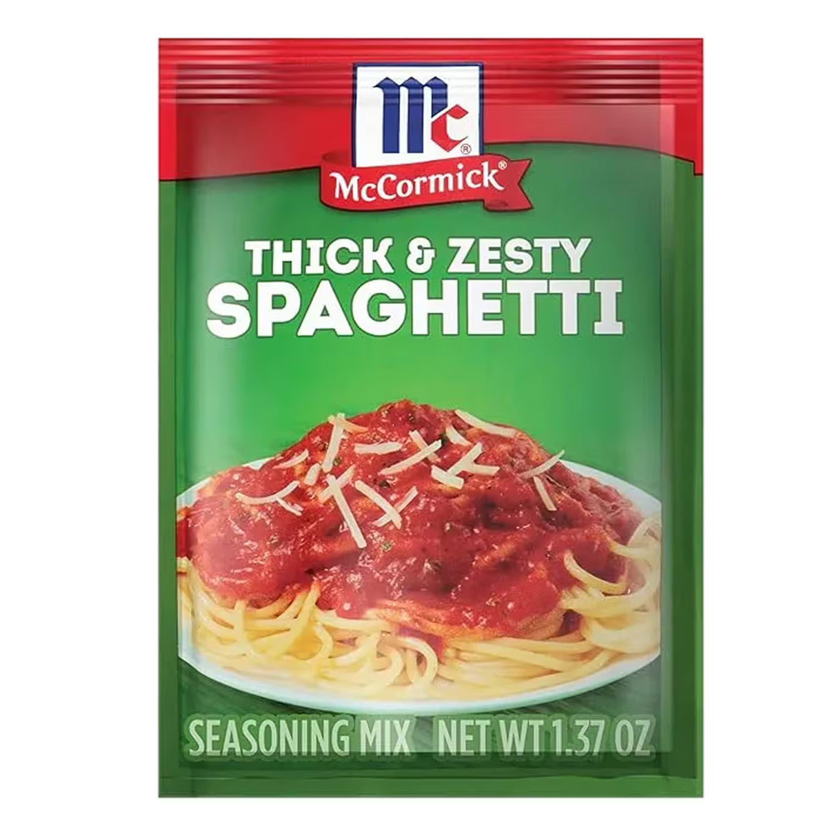 McCormick Thick & Zesty Spaghetti Sauce - 1.37 oz - 12 Pack