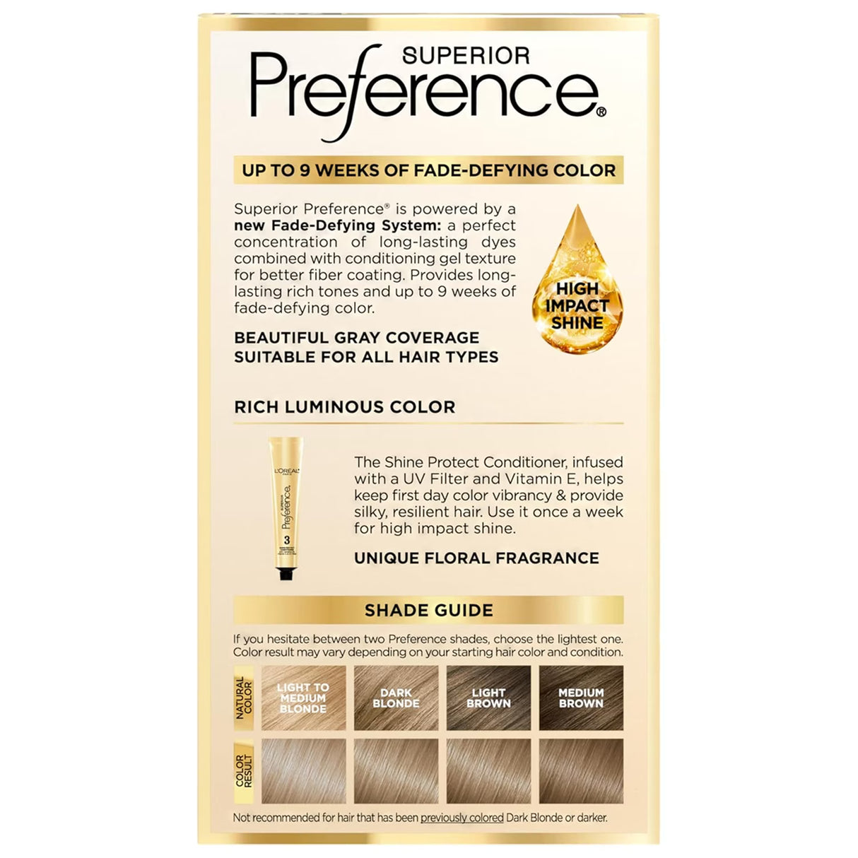 L'Oréal Paris Superior Preference 7-1/2A Medium Ash Blonde Hair Color Kit - 12 Pack