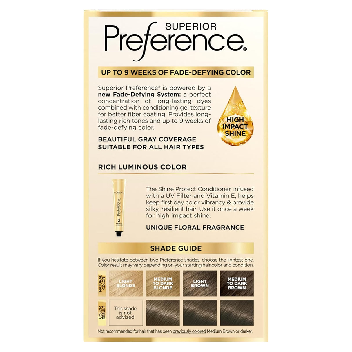 L’Oréal Superior Preference 6A Light Ash Brown - 12 Pack