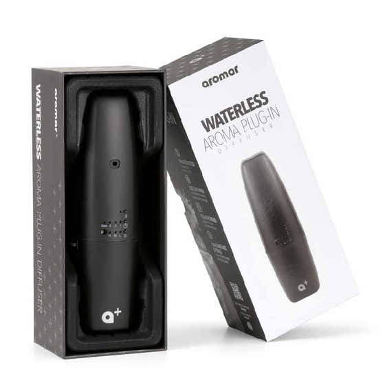 Aromar Plus - Plug In Waterless Diffuser Black | Aromar - Air Fresheners