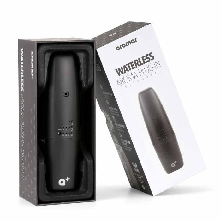 Aromar Plus - Plug In Waterless Diffuser Black