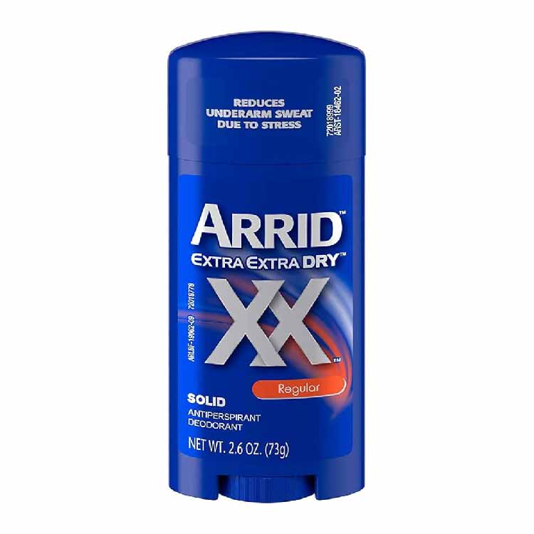 Arrid Extra Dry Wide Regular Solid Antiperspirant & Deodorant Stick 2.6 oz - 12 Pack