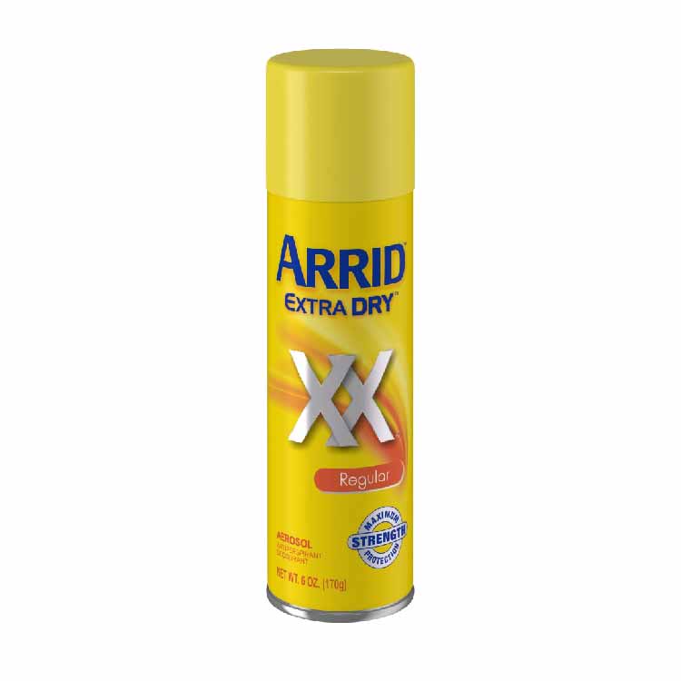 Arrid XX Anti-Perspirant & Deodorant Spray, Regular -  6 oz - 12 Pack