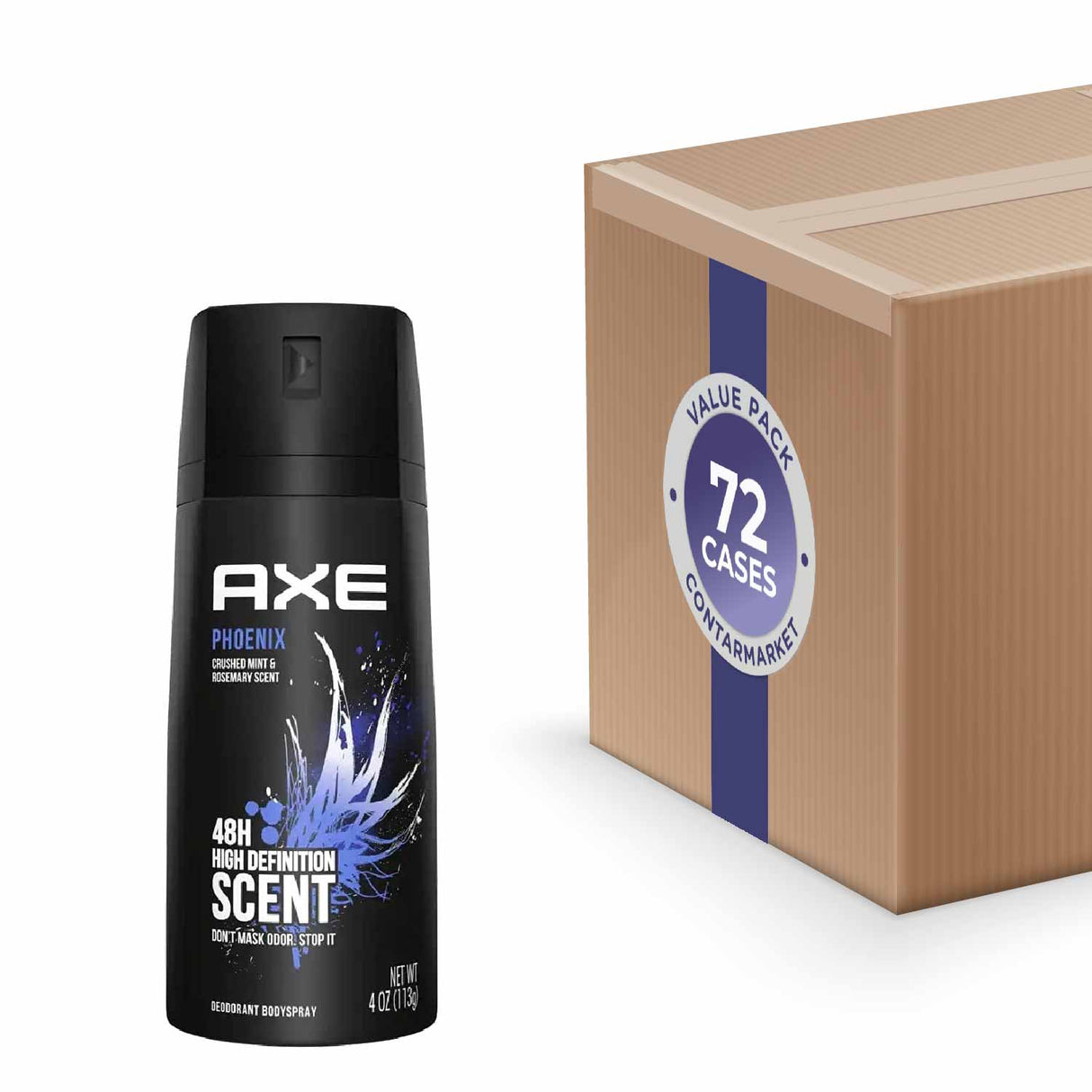 Axe - Deodorant Body Spray for Men, Phoenix - 4 oz - 72 Pack
